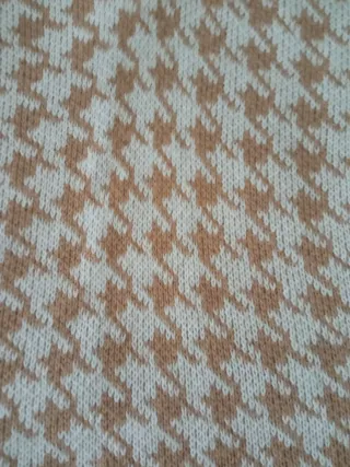 Chaleco de punto con estampado