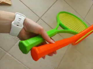Set 2 Racchette da Tennis Arancione e Verde