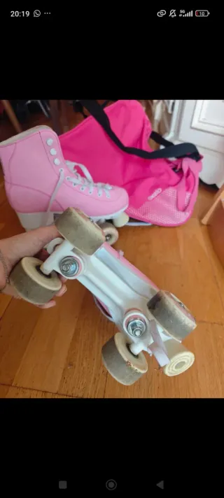 Patines rosas KF SCHOOL