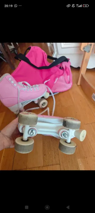 Patines rosas KF SCHOOL