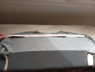 Jersey MINORITY 3 tonos gris y negro Talla L