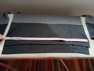 Jersey MINORITY 3 tonos gris y negro Talla L