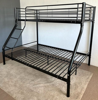 Precio oferta Litera matrimonial negra