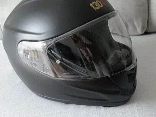 Casco Moto 130R Negro ,talla L