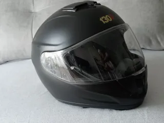 Casco Moto 130R Negro ,talla L