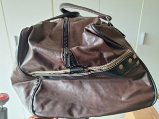 Bolsa Viaje Adidas Trefoil Retro Marrón