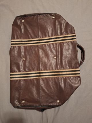 Bolsa Viaje Adidas Trefoil Retro Marrón