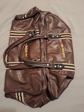 Bolsa Viaje Adidas Trefoil Retro Marrón