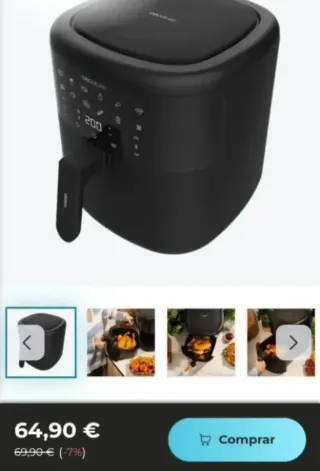 Cecofry Bombastik 6000 - Freidora de aire