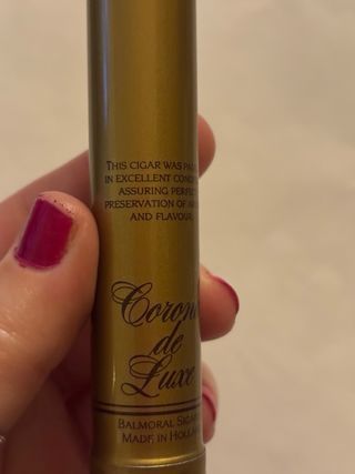 Contenitore Vuoto Da Sigaro Da Collezione”BALMORAL