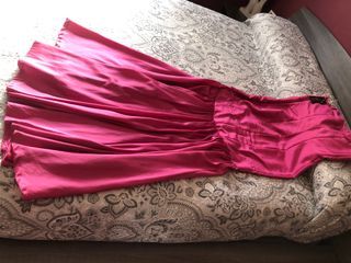 Vestido de fiesta rosa talla M