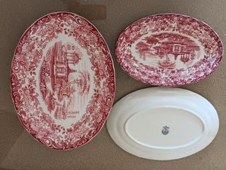 La Cartuja Rosa 202 Vajilla completa