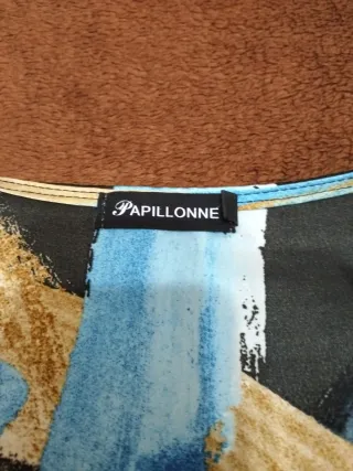 Vestido PAPILLONNE estampado, talla M