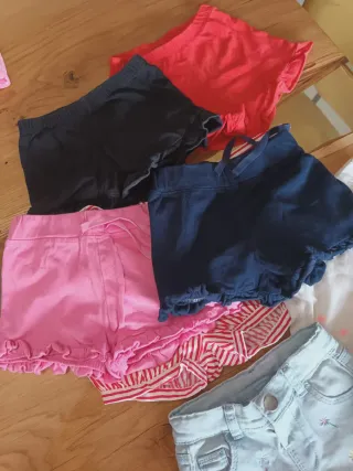Set shorts bambina