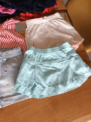 Set shorts bambina