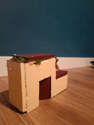 Casita Artesanal Belén Navideño