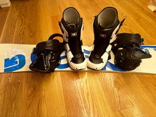 Tabla Snowboard Burton Custom 156 Fijaciones botas