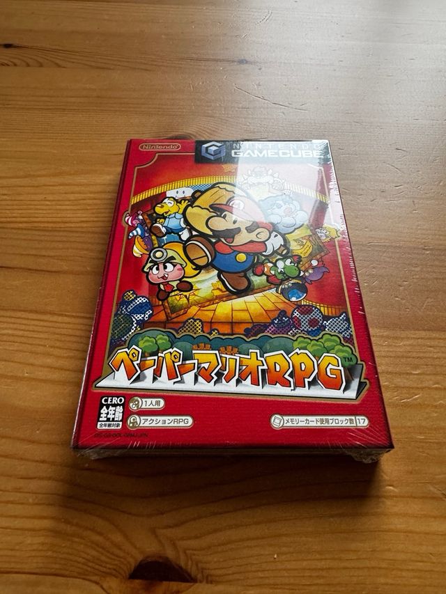 Paper Mario RPG - GameCube - Jap - Nuevo!