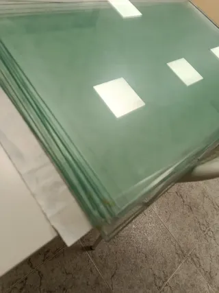 Baldas de vidrio