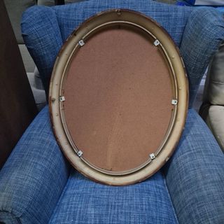 Cuadro ovalado con flores