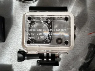 Cámara Deportiva 1080P con Accesorios