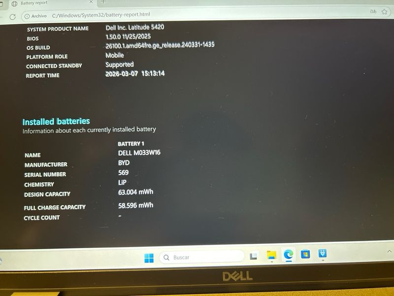 Portátil Dell Latitude 5420 SIN USO 256GB SSD afbeelding 10
