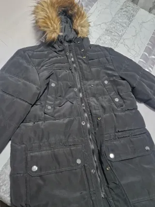 Chaquetón / Parka Negra LFTMAN – Talla L