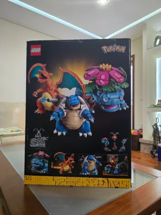LEGO 72153 Pokémon Venusaur, Charizard e Blastoise