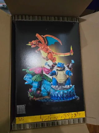 LEGO 72153 Pokémon Venusaur, Charizard e Blastoise