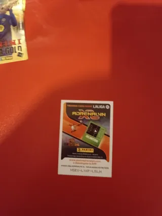 Cromo Fútbol Oro Puro