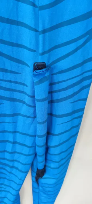 Disfraz azul estampado tigre infantil