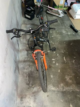 Bicicleta ROCKRIDER negra