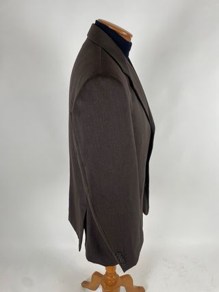 Abito completo vintageDuca Nervi pura lana marrone