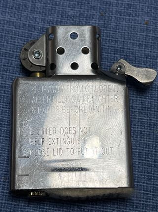 Accendino Zippo G 05 Vintage Acciaio