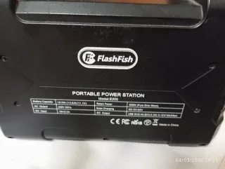 Mini generador solar FlashFish