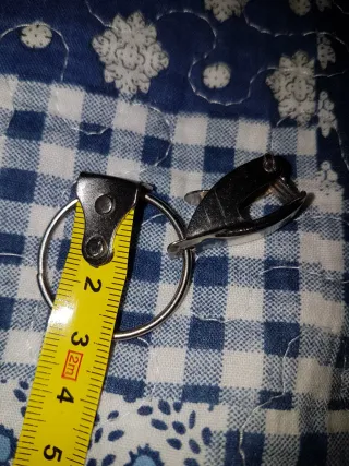 Fermacarte vintage metallo argentato