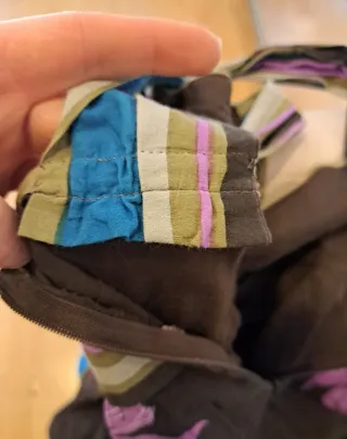 Vestido Derhy floral marrón