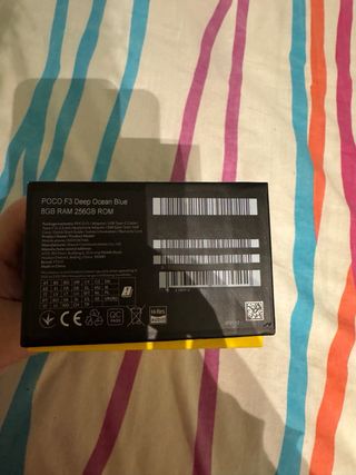 POCO F3 Negro Como Nuevo