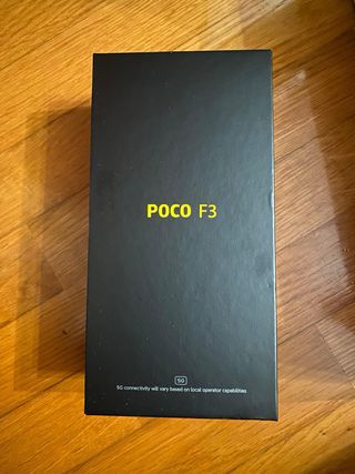 POCO F3 Negro Como Nuevo