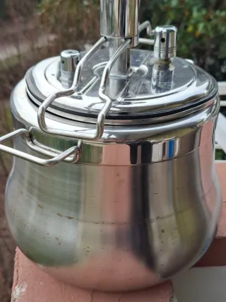 Pentola a Pressione vapore Barazzoni 6 Litri