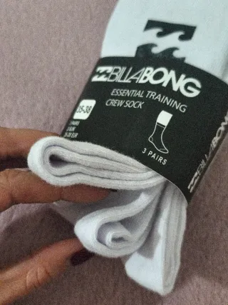 Pack 3 pares calcetines Billabong Crew Sock