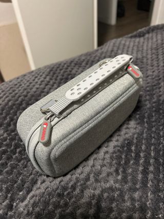 Funda para auriculares cascos gris