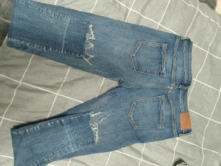 Pantalón vaquero Zara azul