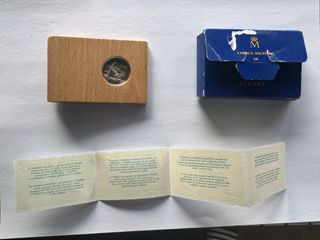 MONEDA DE PLATA DE 1 ECU D. QUIJOTE DE LA MANCHA