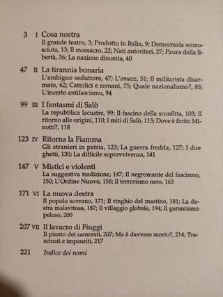 Giorgio Bocca: IL FILO NERO ("l'eterno fascismo")