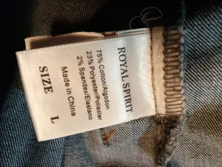 Chaqueta vaquera Royal Spirit Azul medio