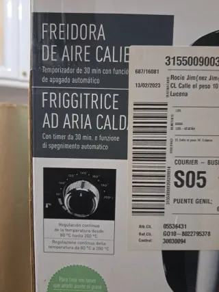 Freidora de Aire Silvercrest