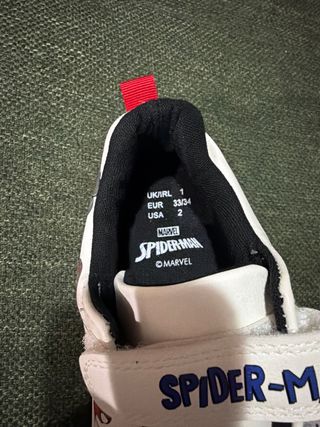Zapatos niño Spiderman