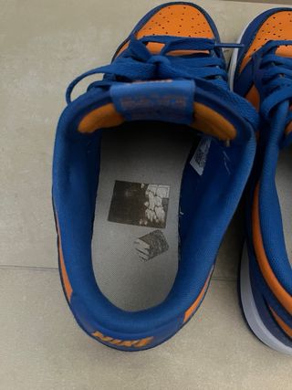 Nike Dunk Scarpe Blu Arancioni