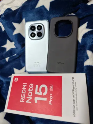 Xiaomi Redmi Note 15 Pro+ 5G Plata + cargador